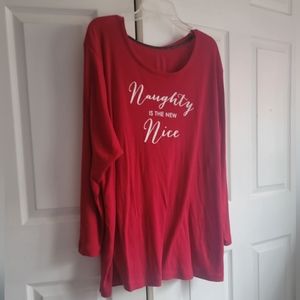 Lane Bryant size 24 pj thermal top